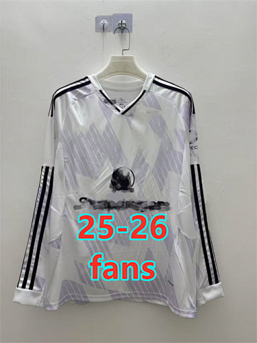 25-26 Manchester United Away Fans Long Jersey S-4XL