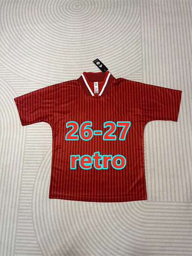 26-27 Bayern Retro Fans Version Jersey S-2XL