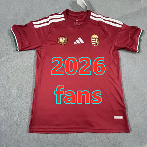 Magyarorszag Home Fans Version Jersey S-4XL