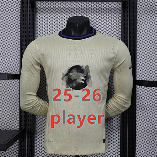 25-26 Barcelona Away Player Long Jersey S-3XL