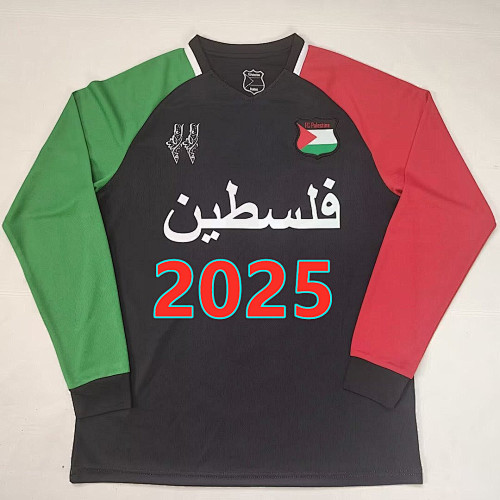 Palestine Retro Fans Long Sleeve Jersey S-4XL