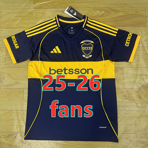 25-26 Boca Juniors Home Fans Version Jersey S-4XL