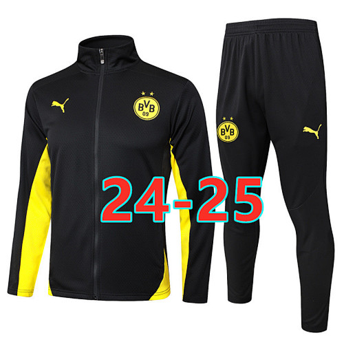 24-25 Dortmund Long Zipper Jacket S-2XL