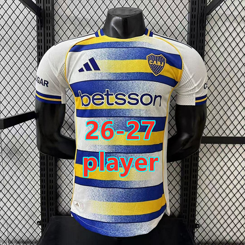26-27 Boca Juniors Away Player Version Jersey S-4XL