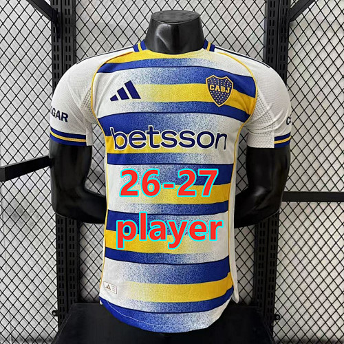 26-27 Boca Juniors Away Player Version Jersey S-4XL