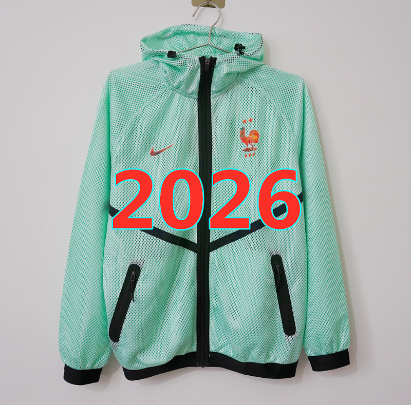 Brazil Double Mesh Hoodie Entrance Uniform S-3XL