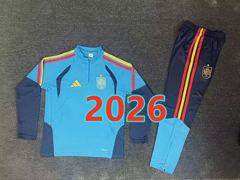 Spain Long Sleeve Tracksuit S-2XL