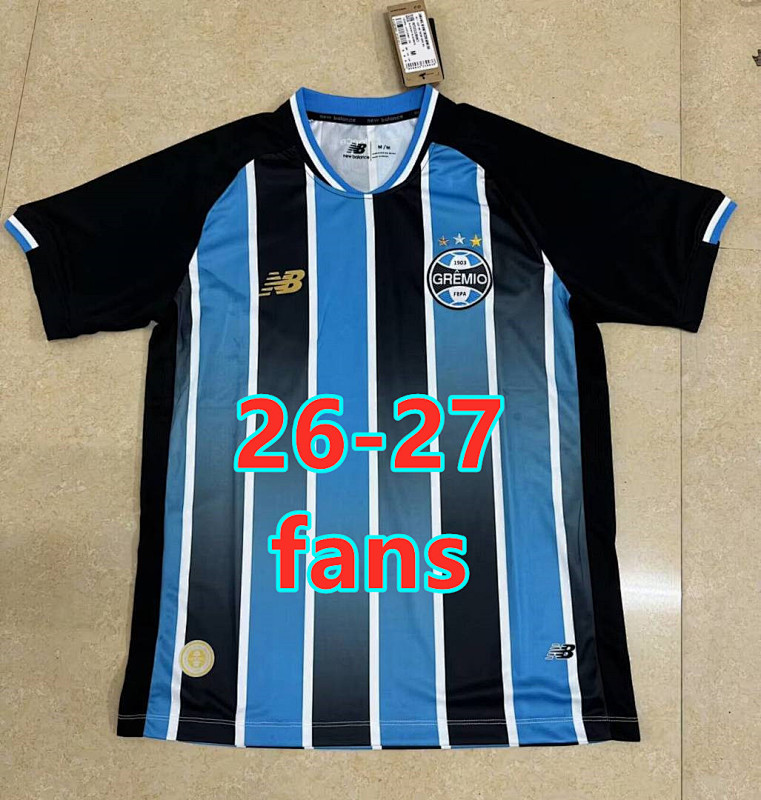 26-27 Gremio Home Fans Version Jersey S-4XL