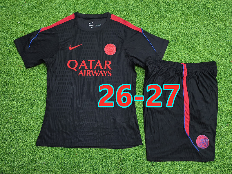 Balenciaga 26-27 Paris Psg Short Sleeve+shorts Kit S-3XL