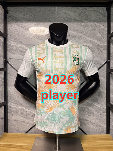 Cote D'Ivoire Away Player 32 Team Jersey S-2XL 32