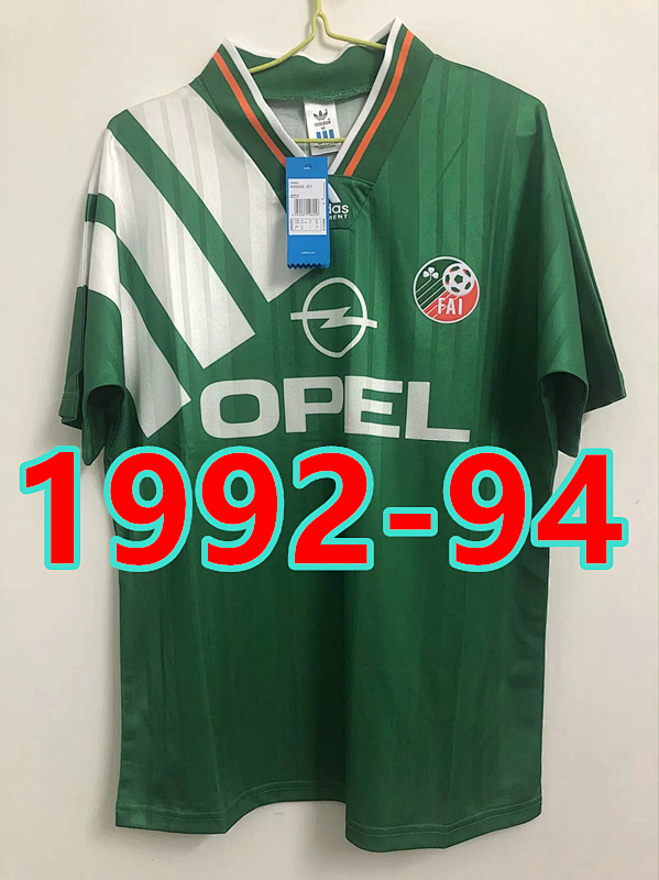 Ireland Retro TopThai Quality Home Jersey S-2XL