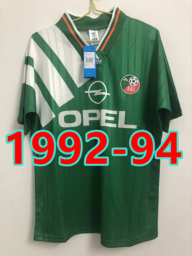 Ireland Retro TopThai Quality Home Jersey S-2XL
