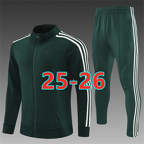 25-26 Bayern Retro Long Zipper Jacket S-2XL