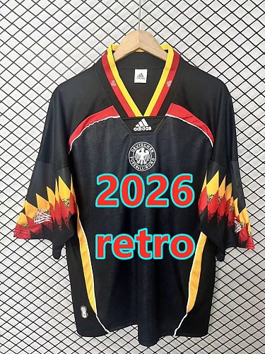 Germany Retro Fans Version Jersey S-2XL