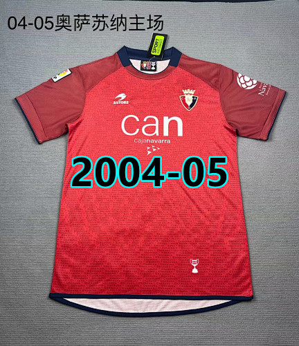 Osasuna Home Retro Jersey S-2XL