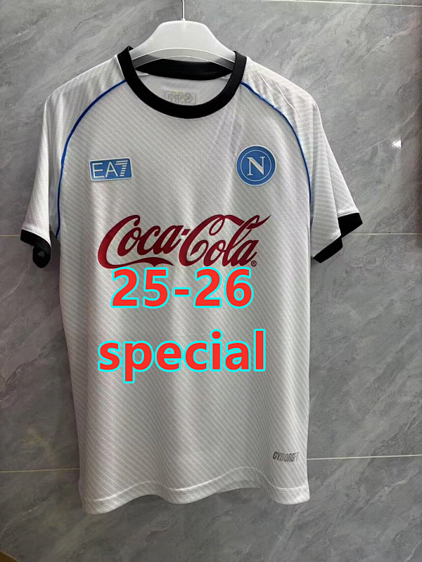 25-26 Napoli Special Fans Version Jersey S-4XL