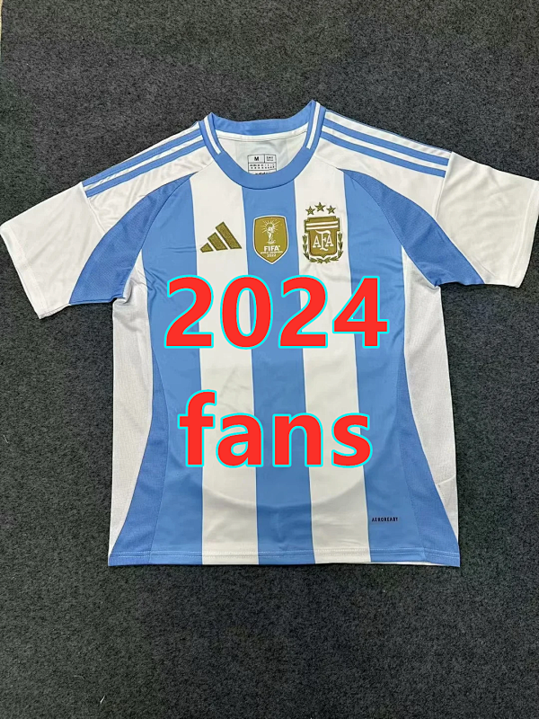 Argentina Home Fans Version Jersey S-4XL