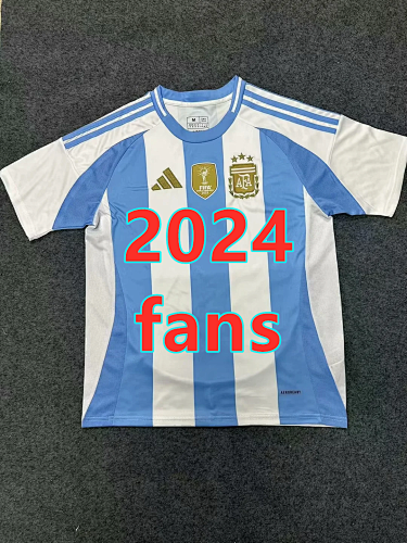 Argentina Home Fans Version Jersey S-4XL