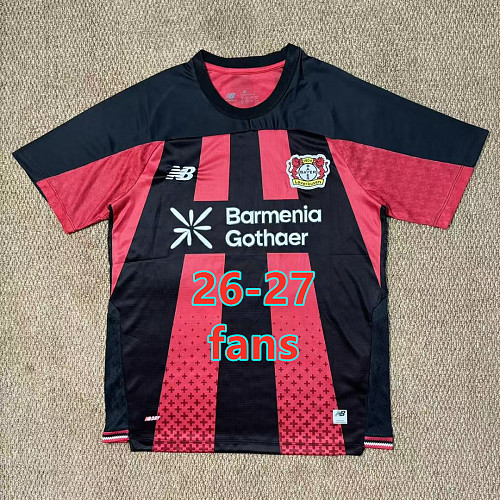 26-27 Leverkusen Home Fans Version Jersey S-4XL