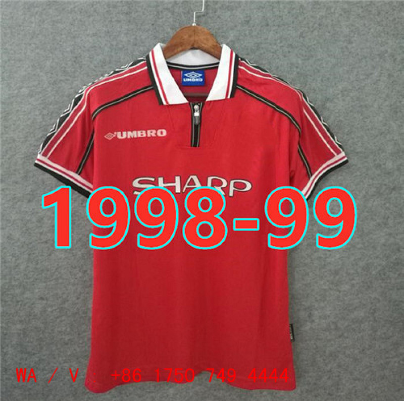 Manchester United Retro Home Jersey S-4XL