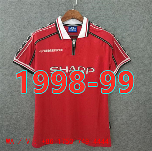 Manchester United Retro Home Jersey S-4XL