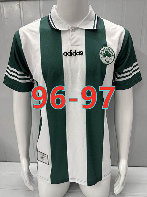 96-97 Panathinaikos Home Retro Jersey S-2XL