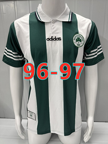 96-97 Panathinaikos Home Retro Jersey S-2XL