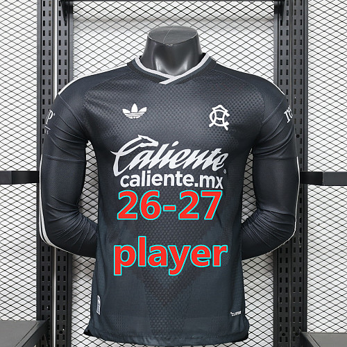 26-27 America Away Player Long Sleeve Jersey S-3XL