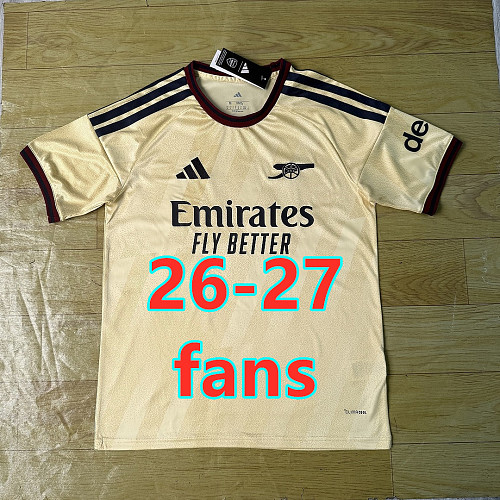 26-27 Arsenal Third Fans Version Jersey S-4XL