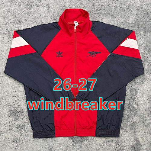 26-27 Arsenal Retro Windbreaker S-2XL