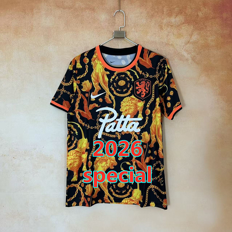 Netherlands Special Fans Version Jersey S-4XL