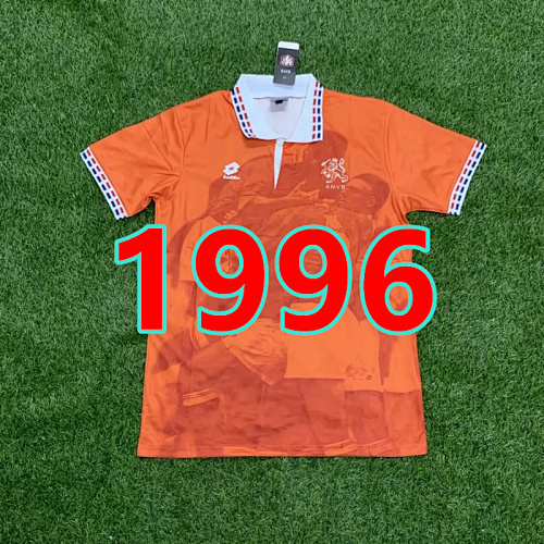 Netherlands Retro TopThai Quality Home Jersey S-2XL