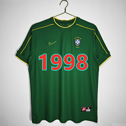 Brazil Goalkeeper Retro Jersey S-2XL
