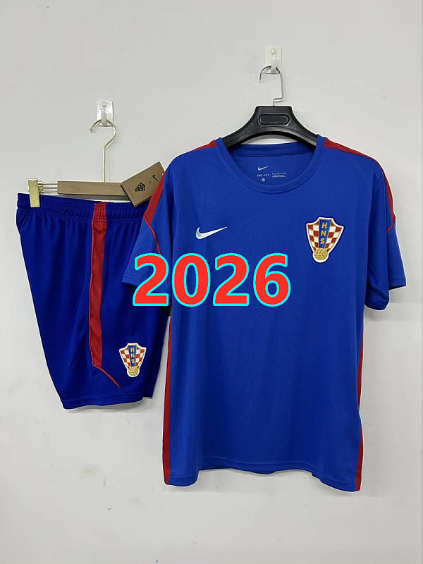 Croatia Short Sleeve Tracksuit Kit S-3XL