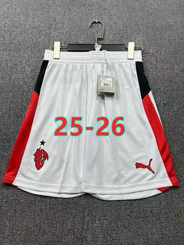 25-26 AC Milan Away Shorts S-2XL AC