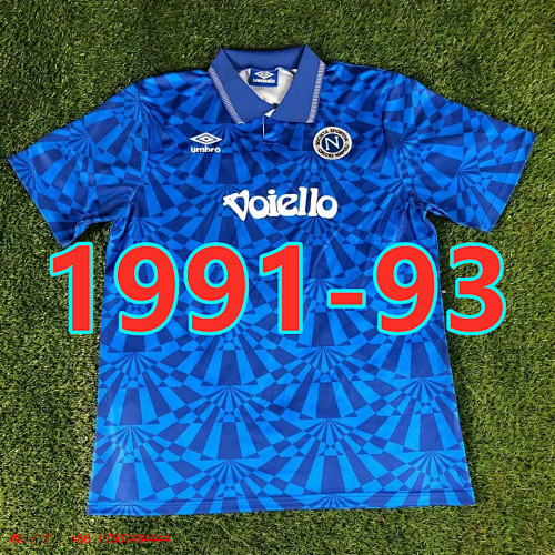 Napoli Retro TopThai Quality Home Jersey S-2XL