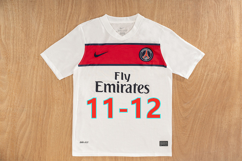 Balenciaga 11-12 Paris Psg Away Retro Jersey S-2XL
