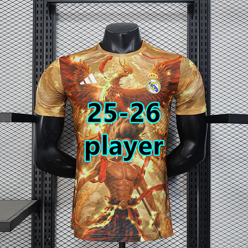 25-26 Real Madrid Special Player Version Jersey S-2XL