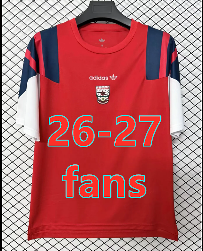 26-27 Arsenal Retro Fans Version Jersey S-4XL