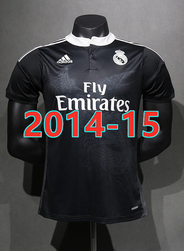 Real Madrid Third Retro Player Jersey S-2XL