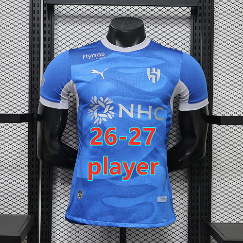 26-27 Al-Hilal Saudi Home Player Version Jersey S-3XL