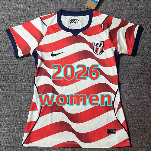 United States Home Women Fans Jersey S-2XL