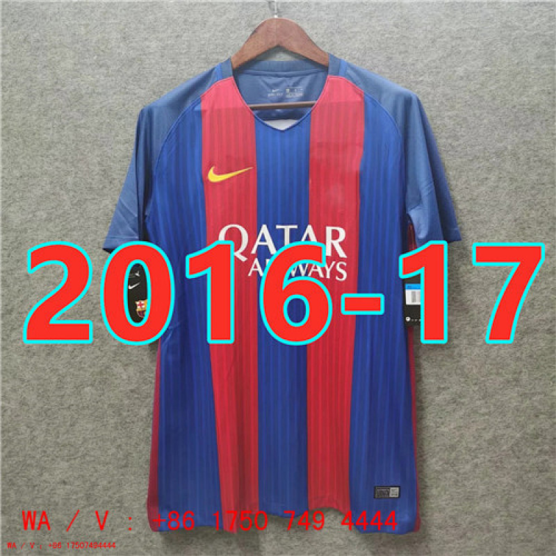 Barcelona Retro TopThai Quality Home Jersey S-2XL