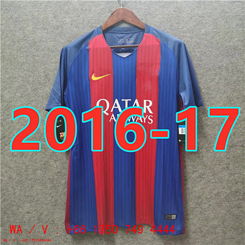 Barcelona Retro TopThai Quality Home Jersey S-2XL