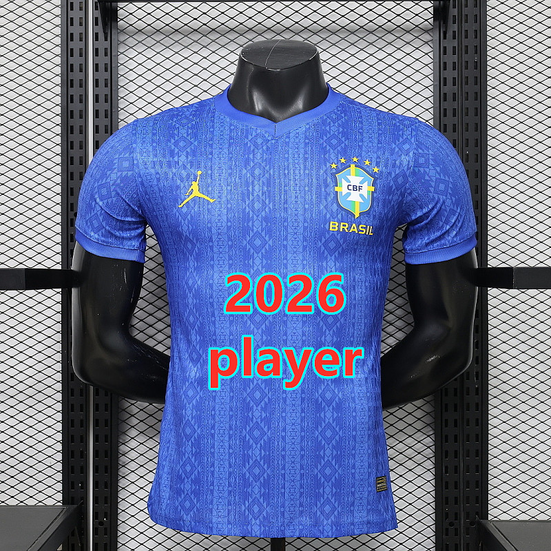 Brazil Special Player Jersey S-2XL V