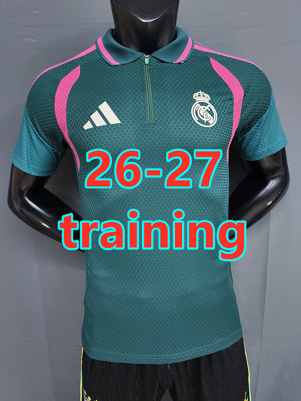 26-27 Real Madrid Training Player Version Jersey S-3XL Polo