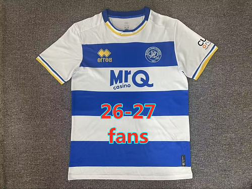 26-27 Queens Park Home Fans Version Jersey S-4XL