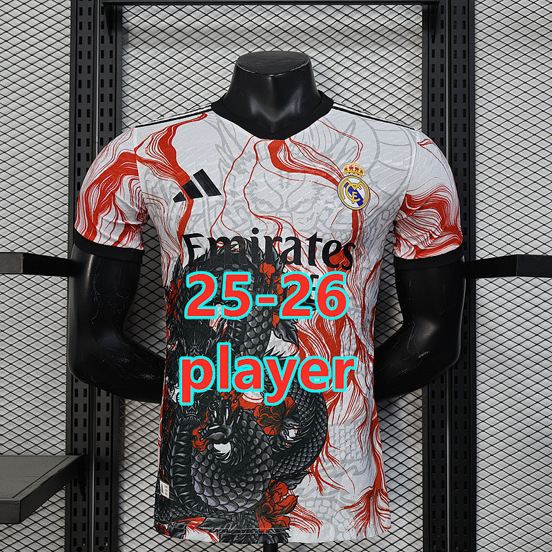 25-26 Real Madrid Special Player Version Jersey S-2XL