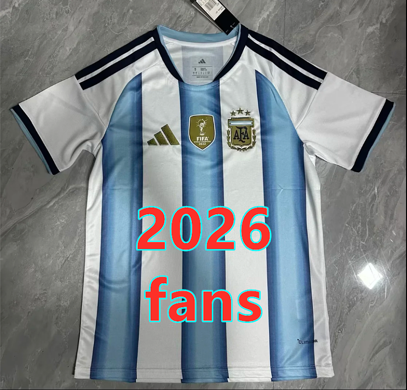 Argentina Home Fans 16 Teams Jersey S-4XL 16