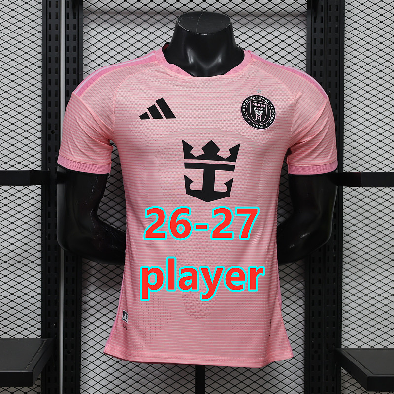 26-27 Inter Miami Home Player Version Jersey S-2XL